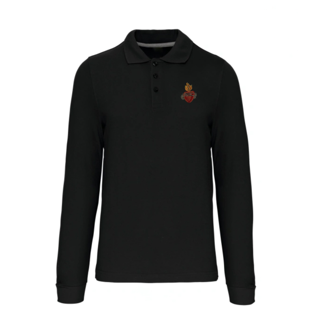 Polo manches longues