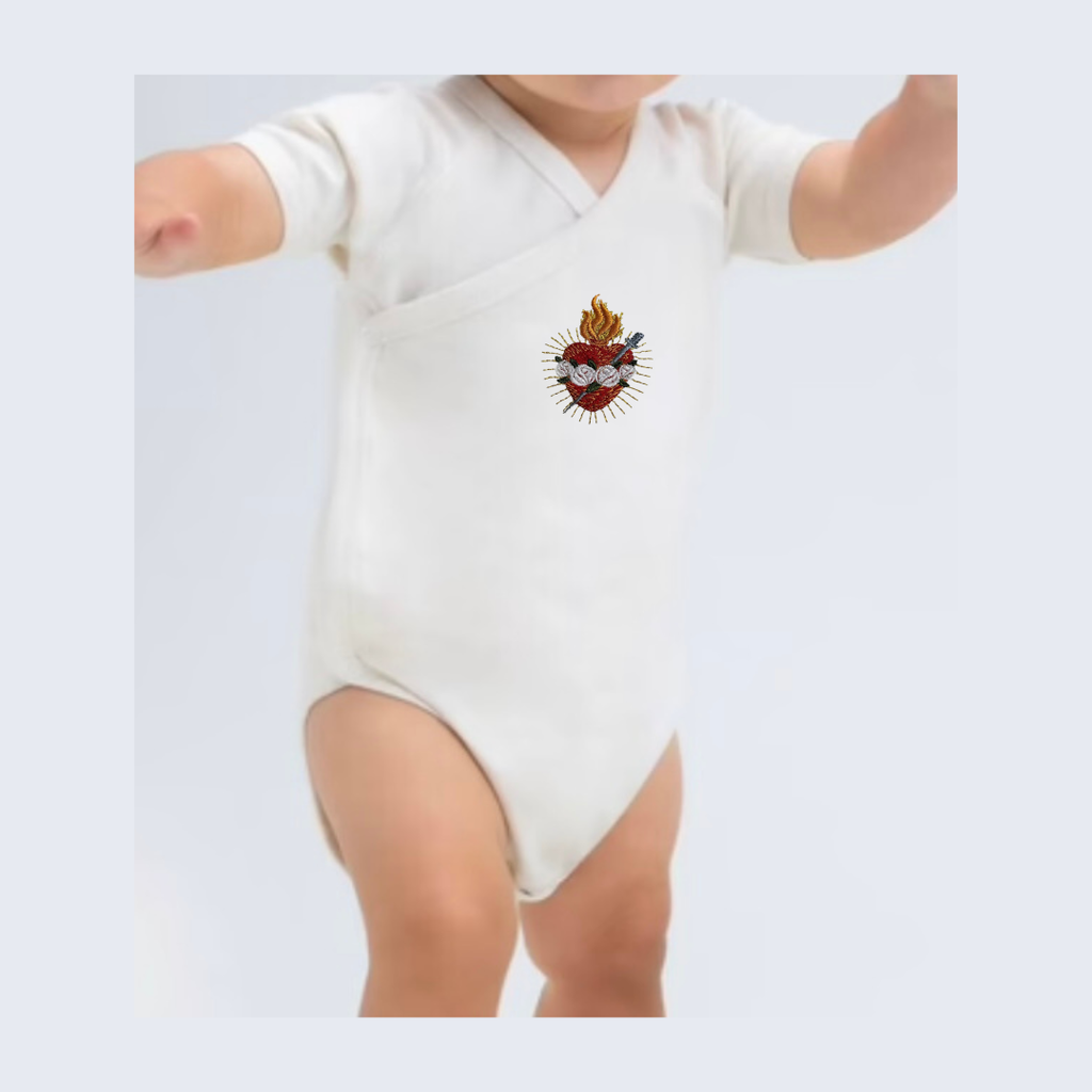 Body kimono manches courtes