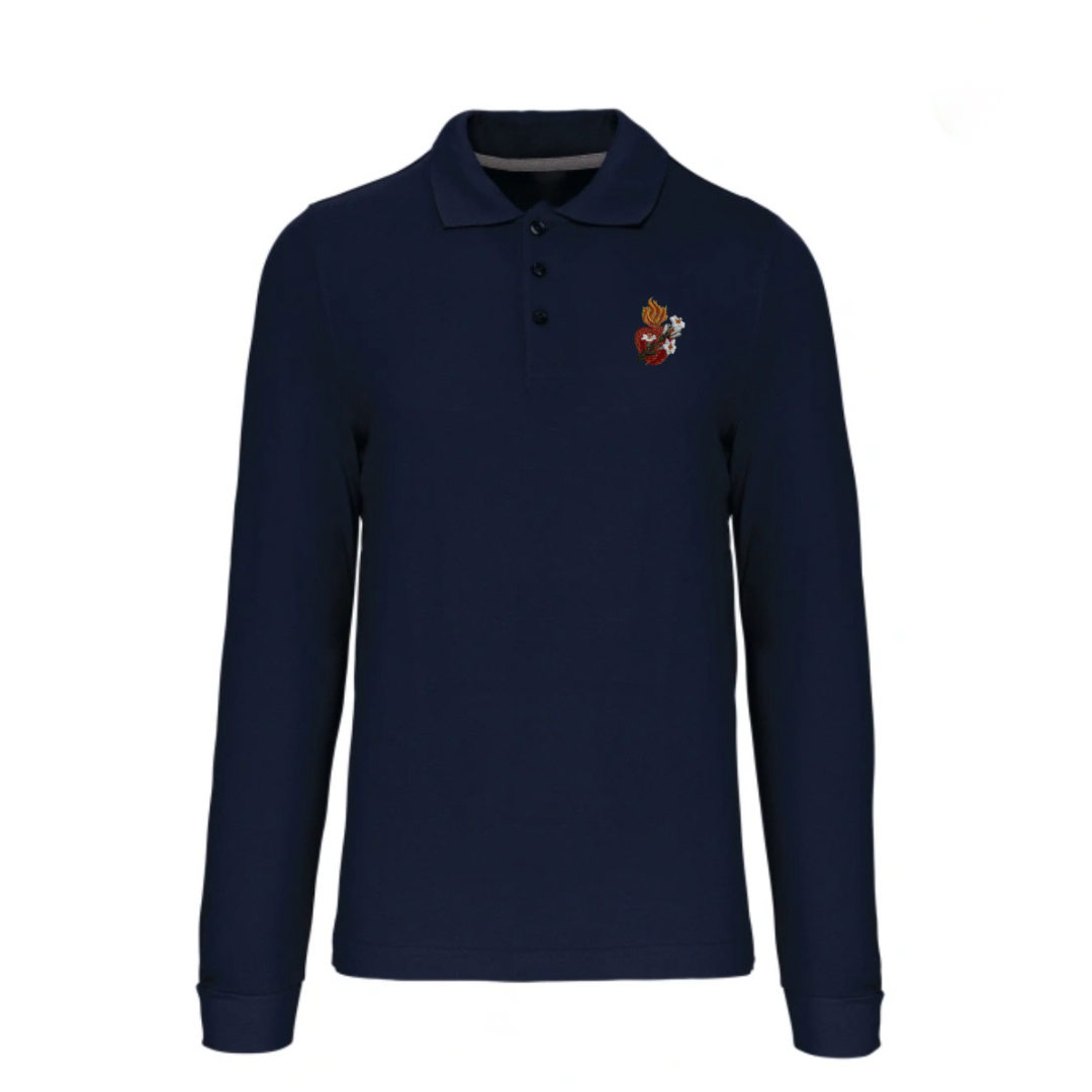 Polo manches longues