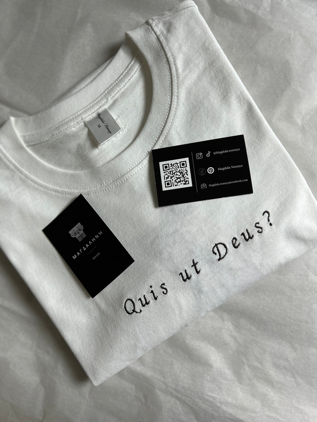 T-shirt Quis ut Deus ?