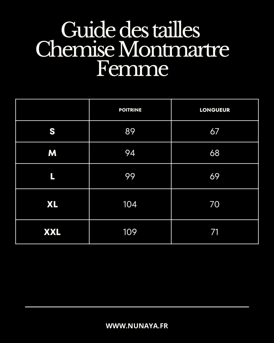 Chemise Montmartre