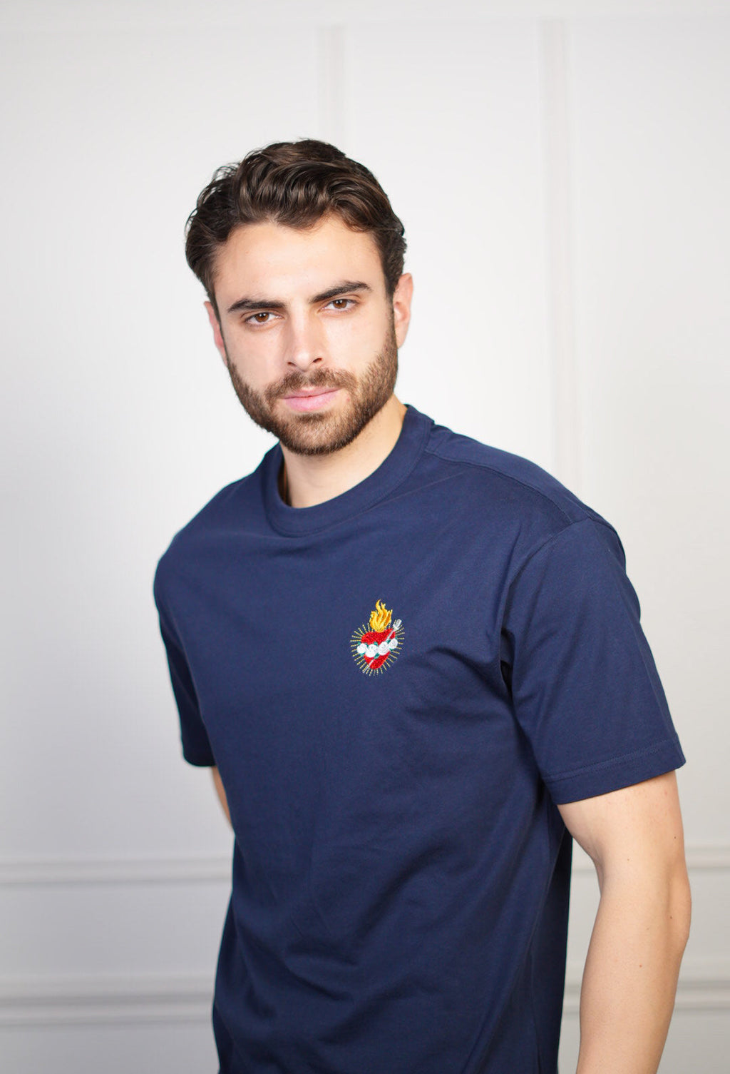 T-shirt cœur immaculé