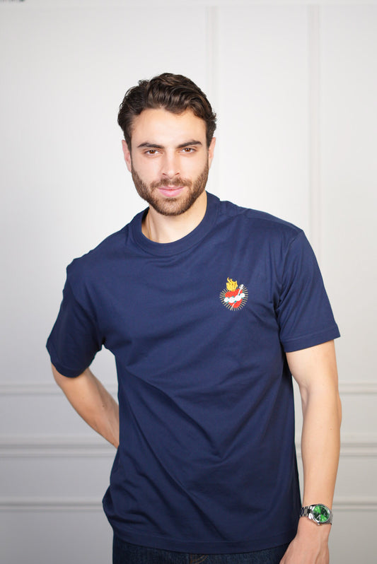 T-shirt cœur immaculé