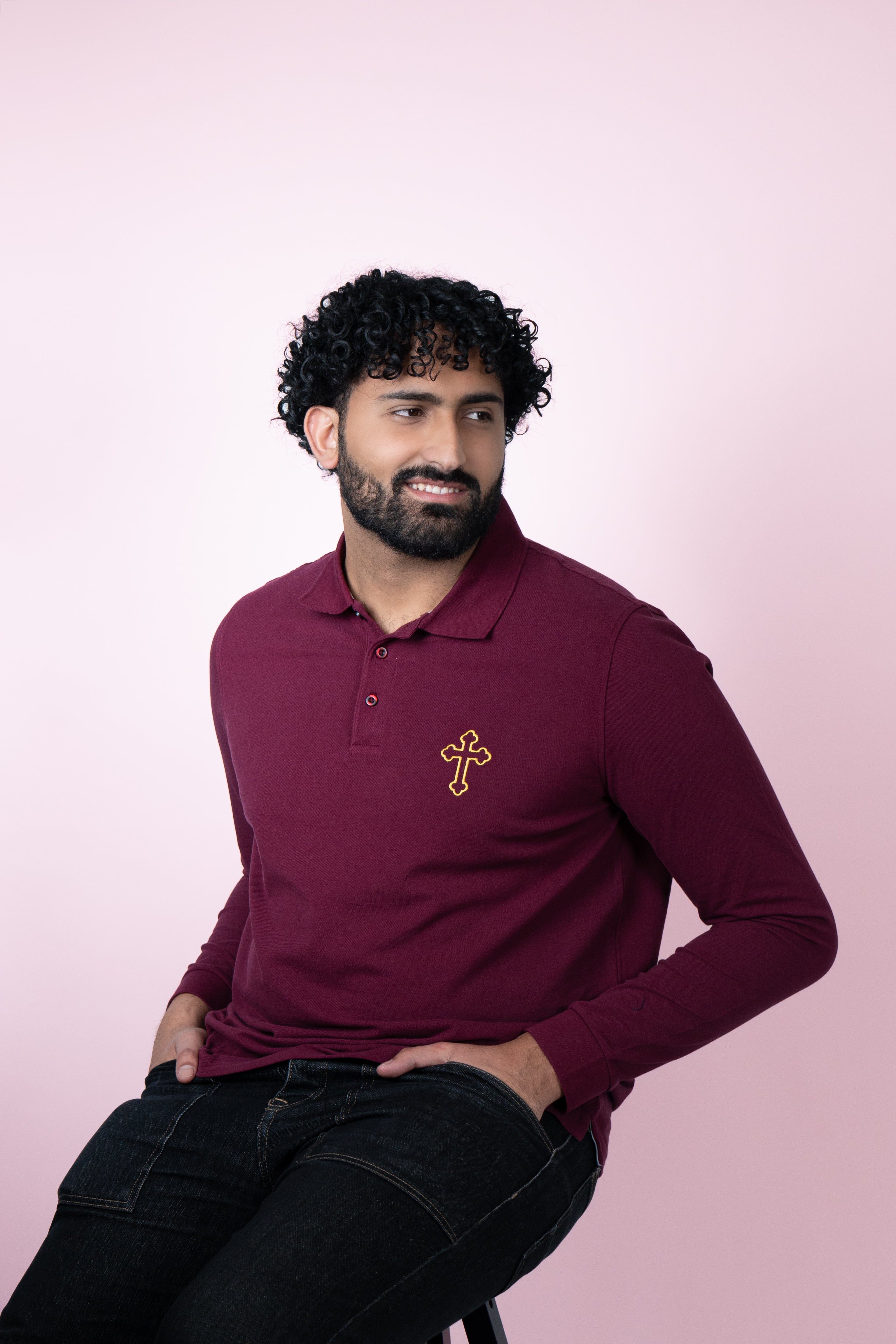 Polo manches longues