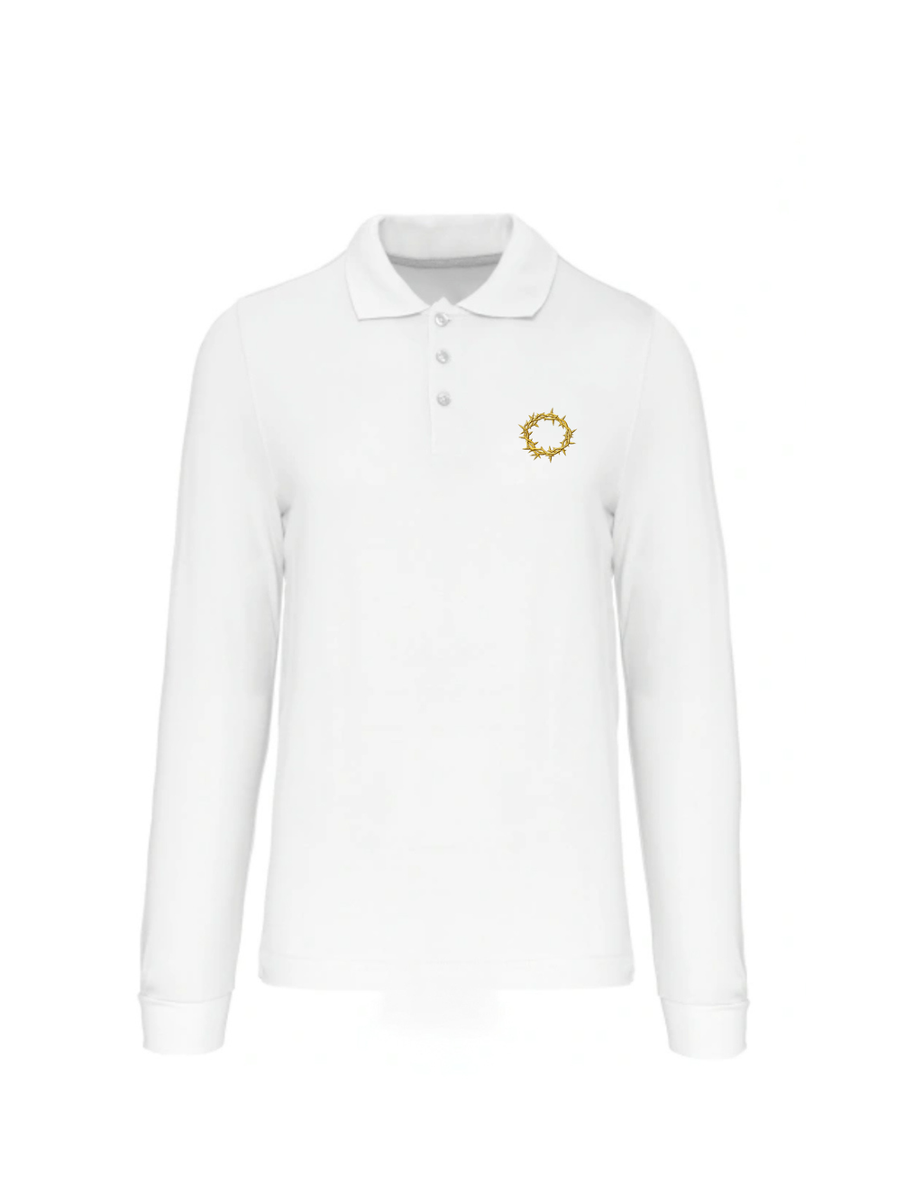 Polo manches longues femme