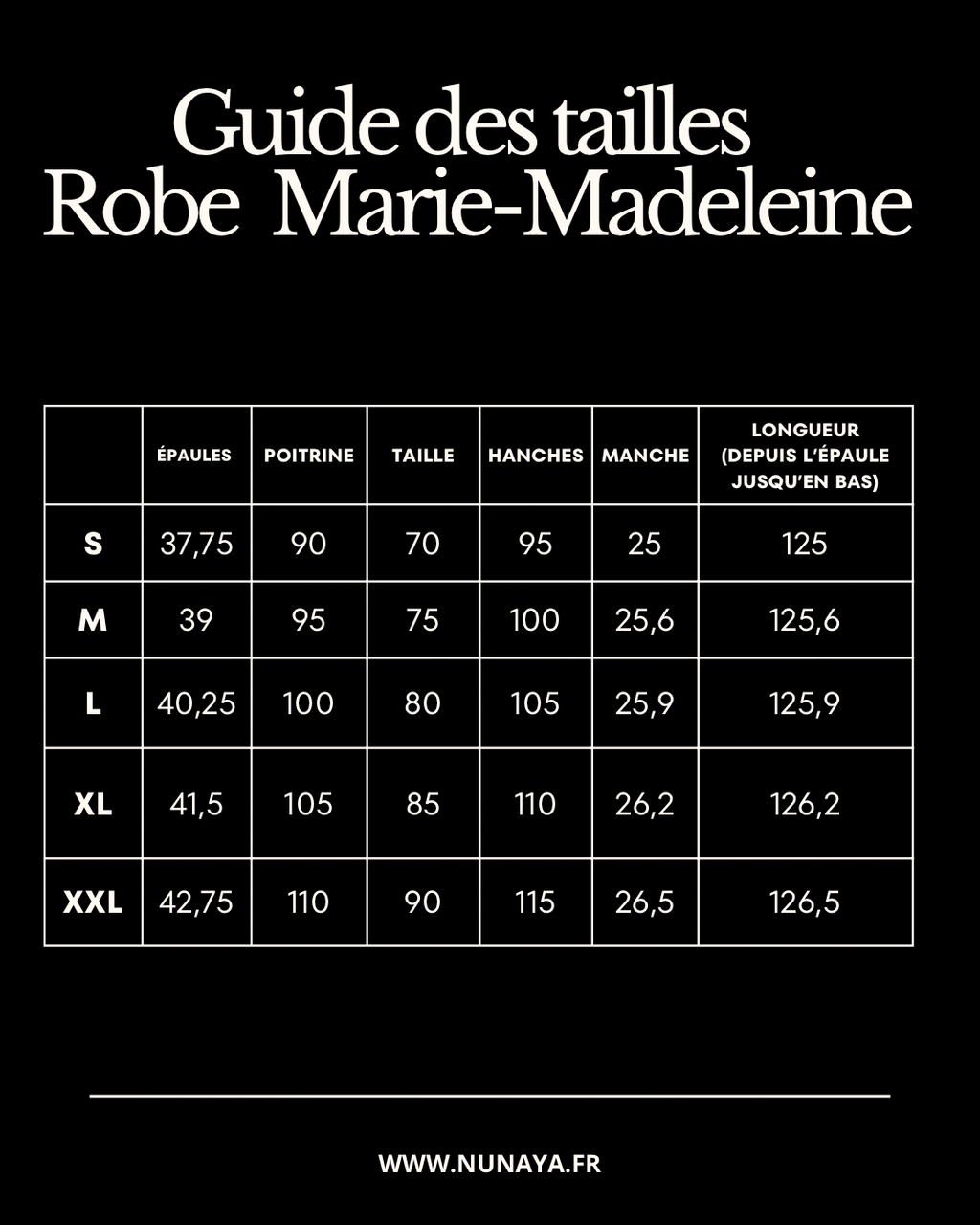 Robe Marie-Madeleine