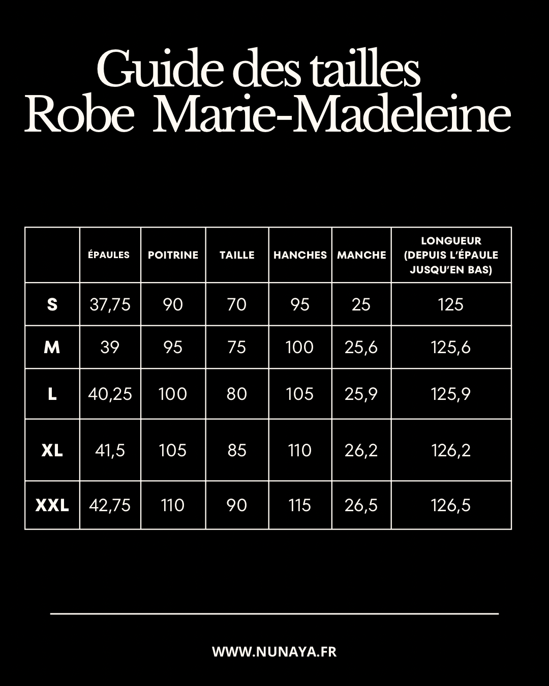 Robe Marie-Madeleine