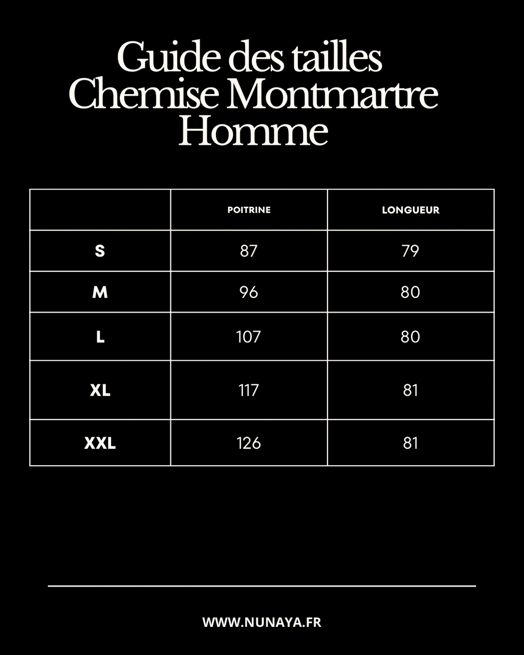 Chemise Montmartre