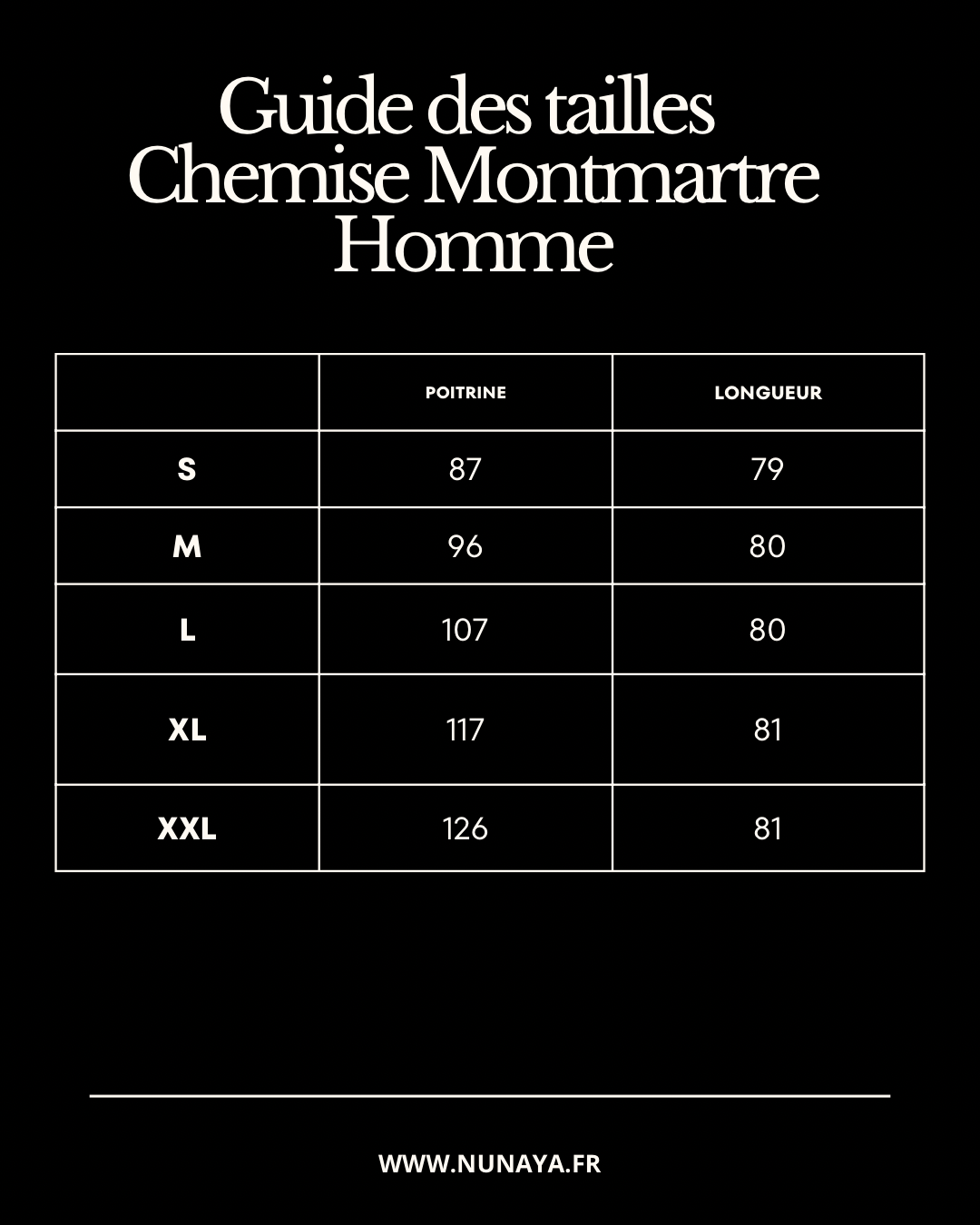 Chemise Montmartre