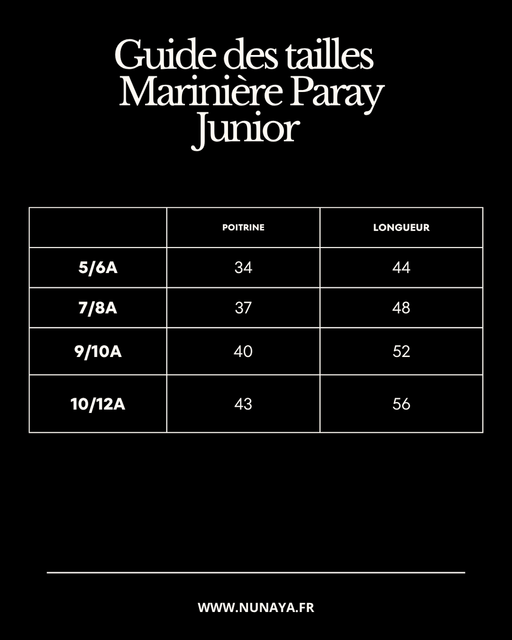 Marinière Paray Junior