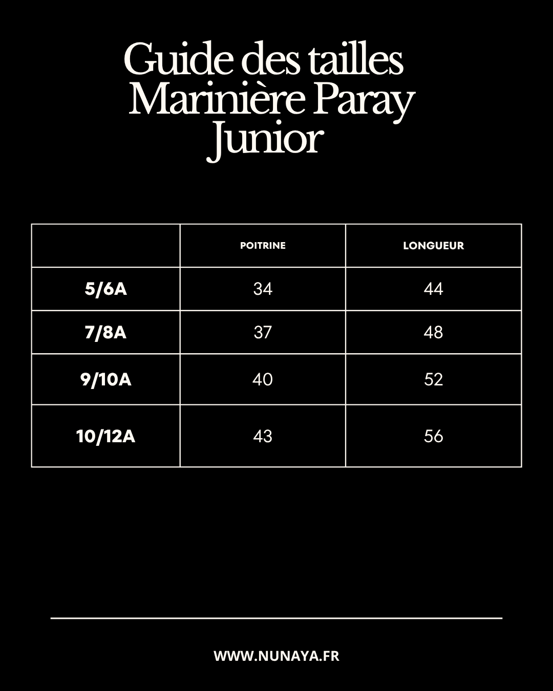 Marinière Paray Junior
